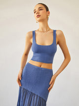 Deniz Esintisi Kısa Örgü Üst