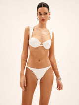 Parlayan İnci Kabuklu Bikini Takımı