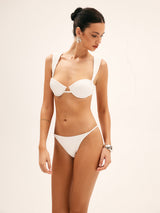 Parlayan İnci Kabuklu Bikini Takımı