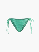 Düz Halter Düğümlü Bikini Takımı