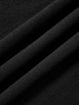 Slim Fit Kontrast Bağlamalı Kazak Elbise