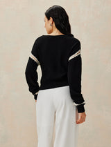Patchwork Tasarım Kazak