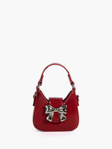Fiyonklu Kapaklı Mini Tote Çanta