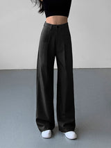 Divine Plise Geniş Paça Pantolon