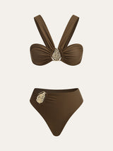 Metal Dekor Bikini Takımı