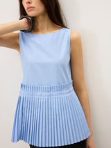 Pileli Etekli Tank Top
