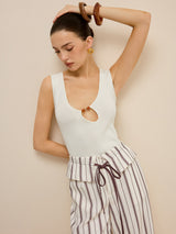 Kesikli Tank Top