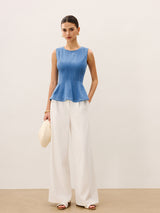 Kot Peplum Üst