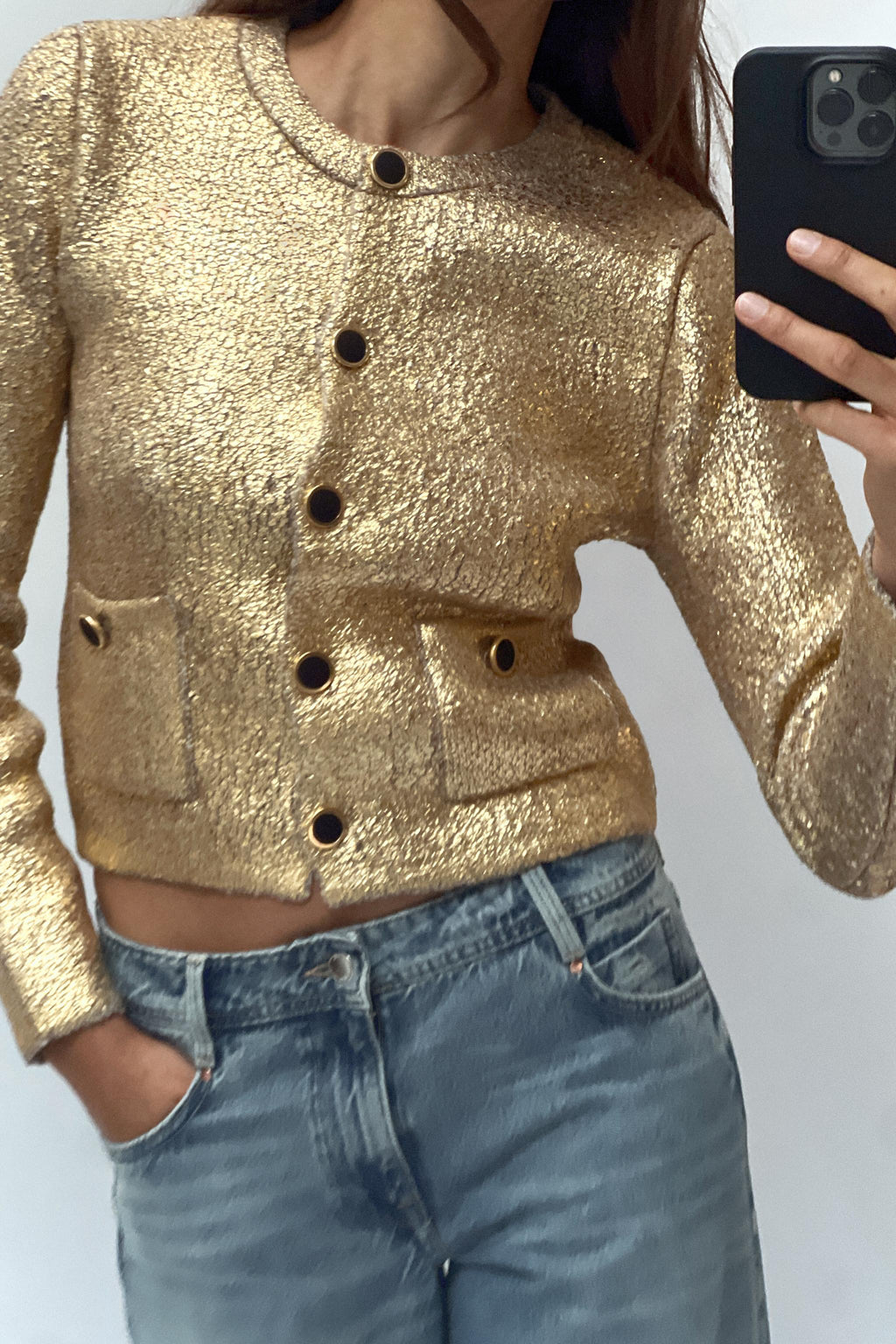 Brook Gold Triko Hırka