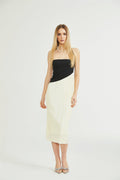 Giverny fit midi elbise