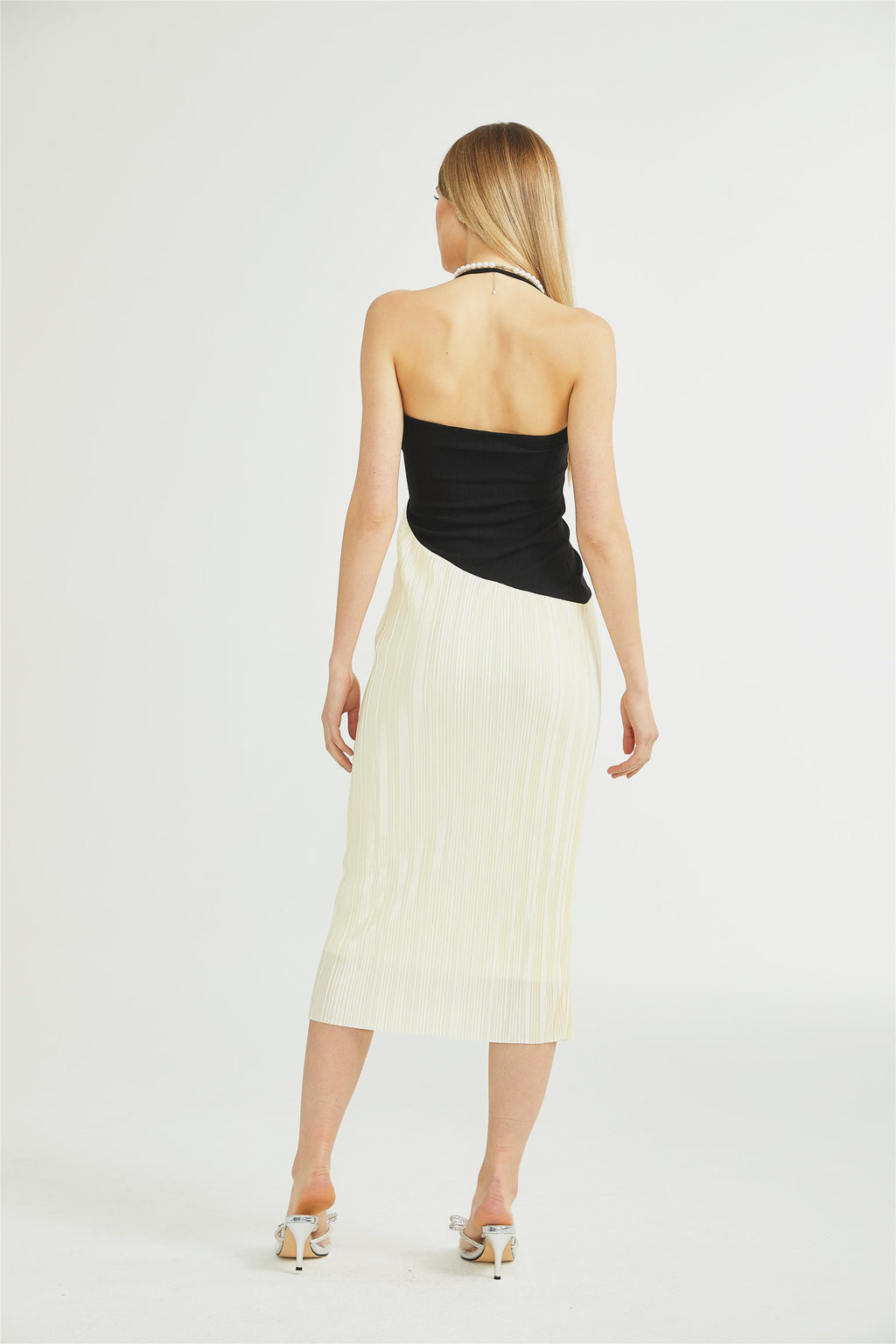Giverny fit midi elbise