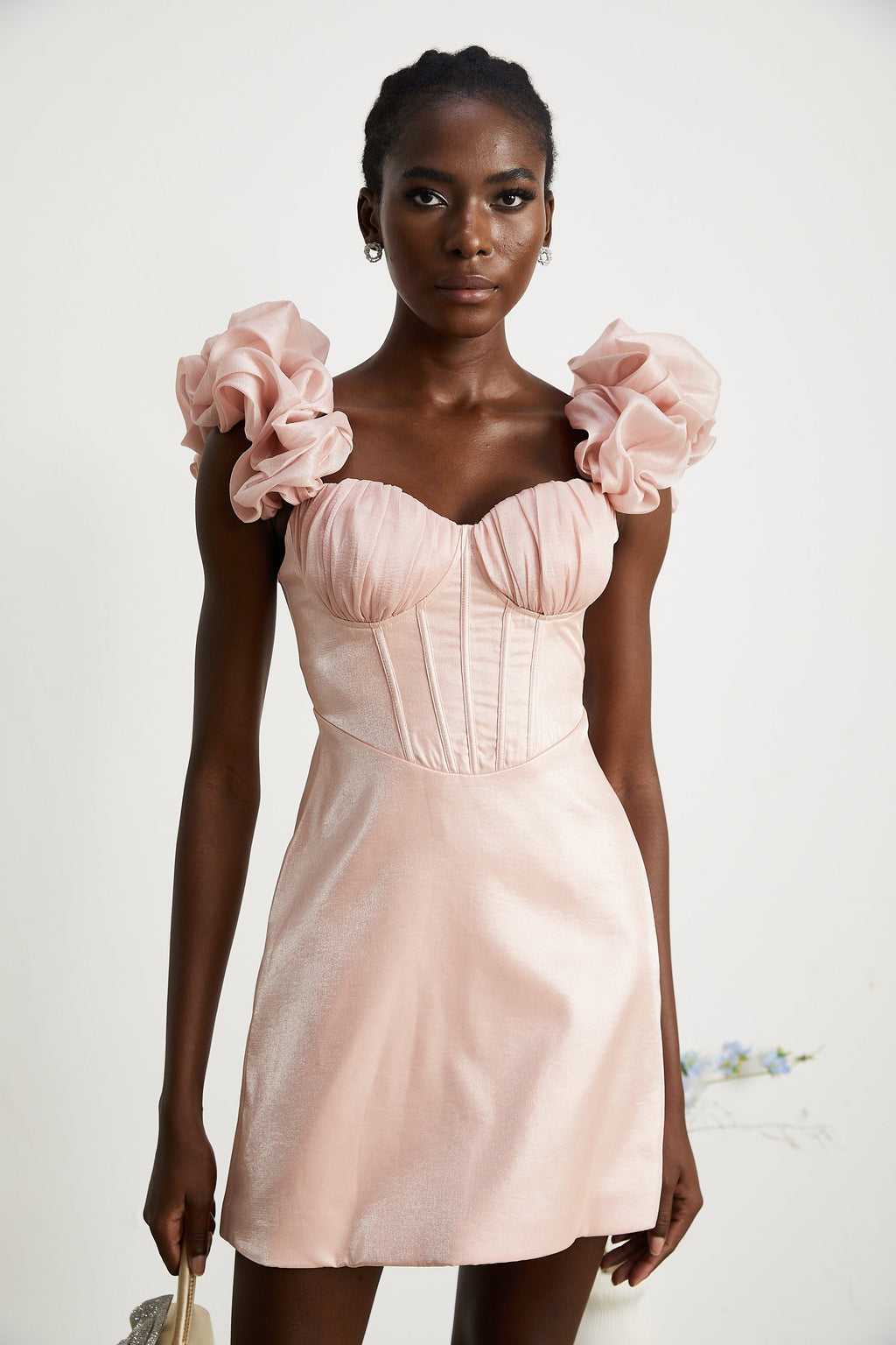 Rosalie korse mini elbise