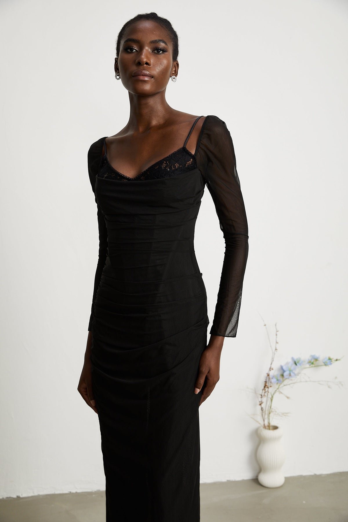 Marilyn maksi elbise