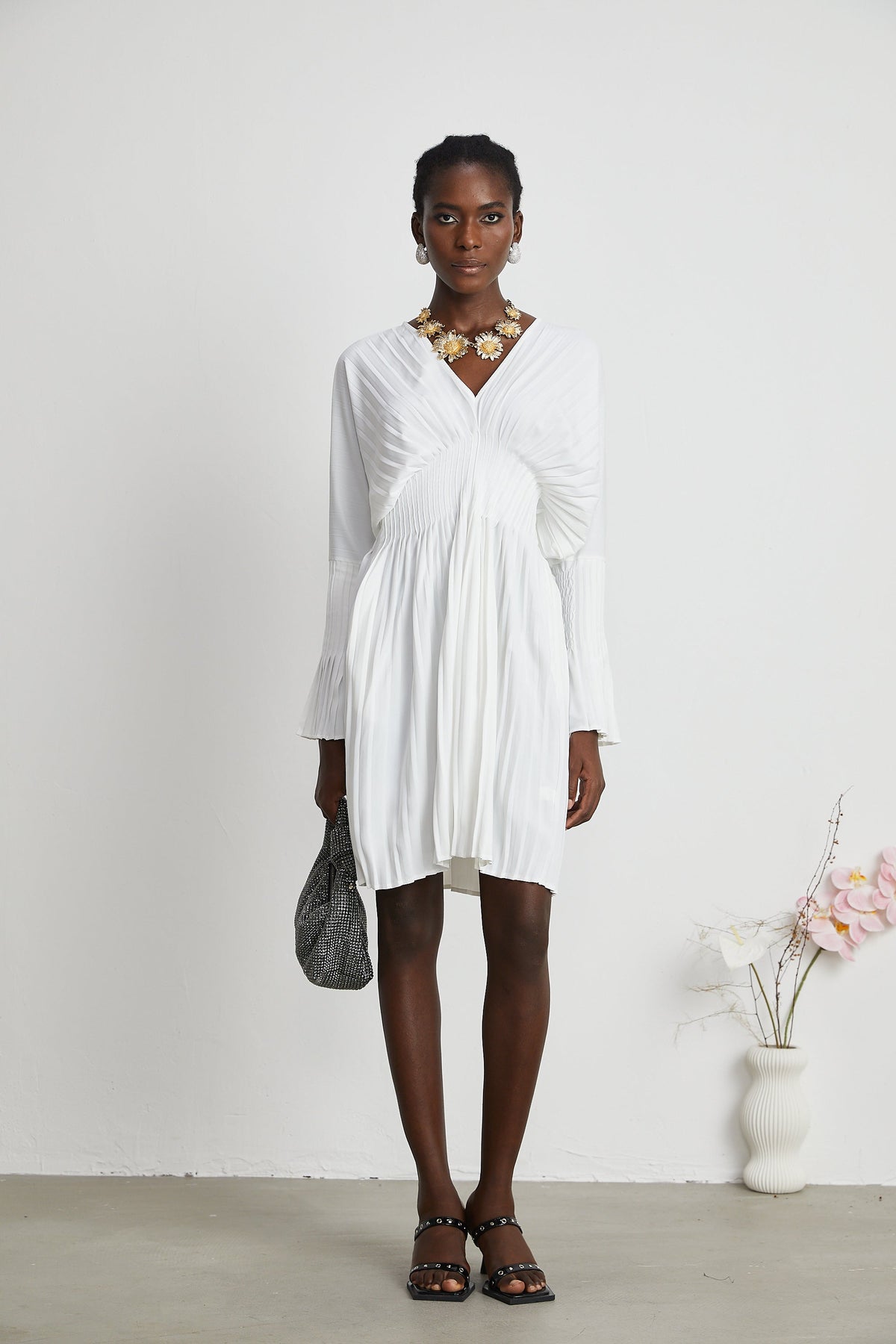 Claudette mini elbise