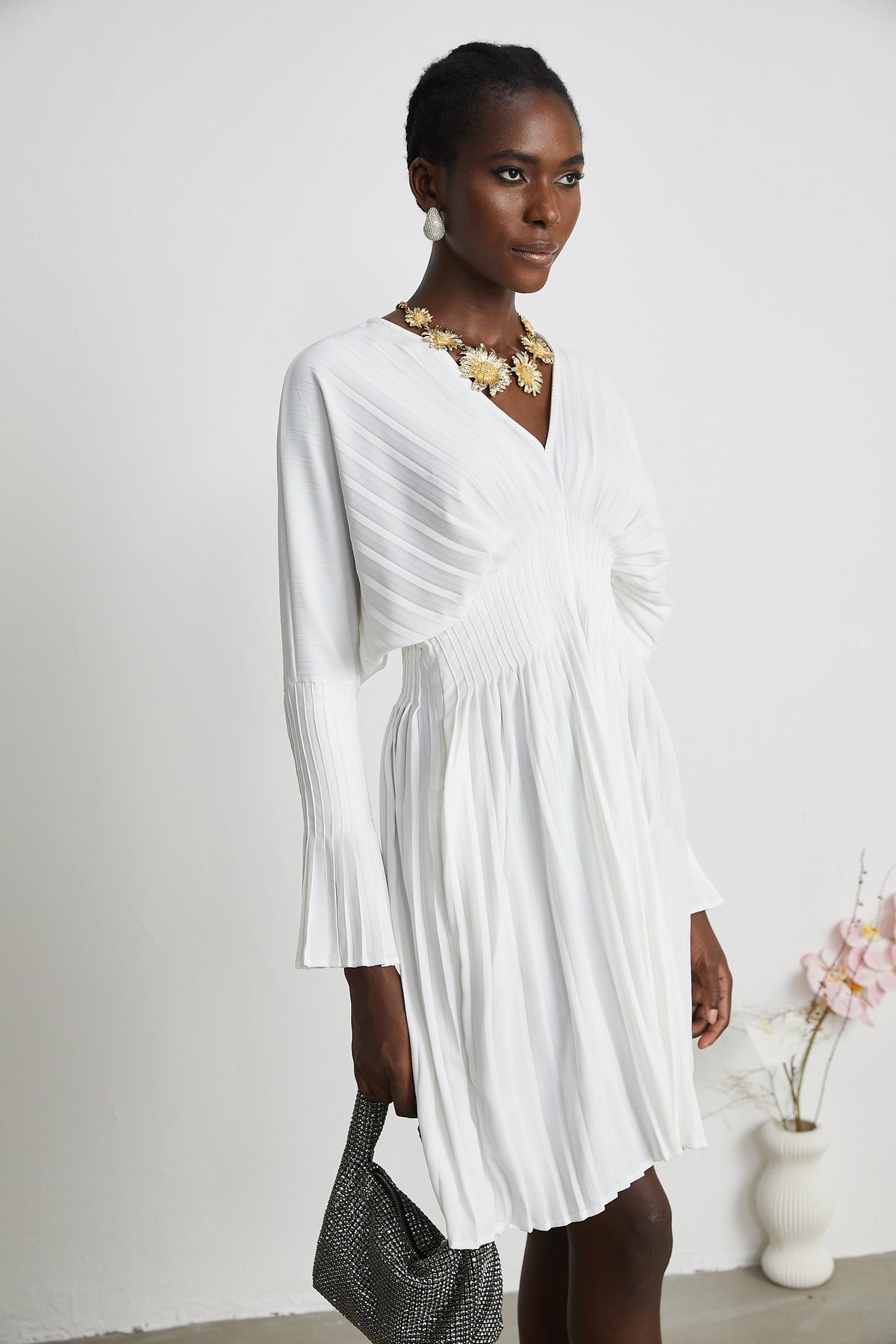 Claudette mini elbise