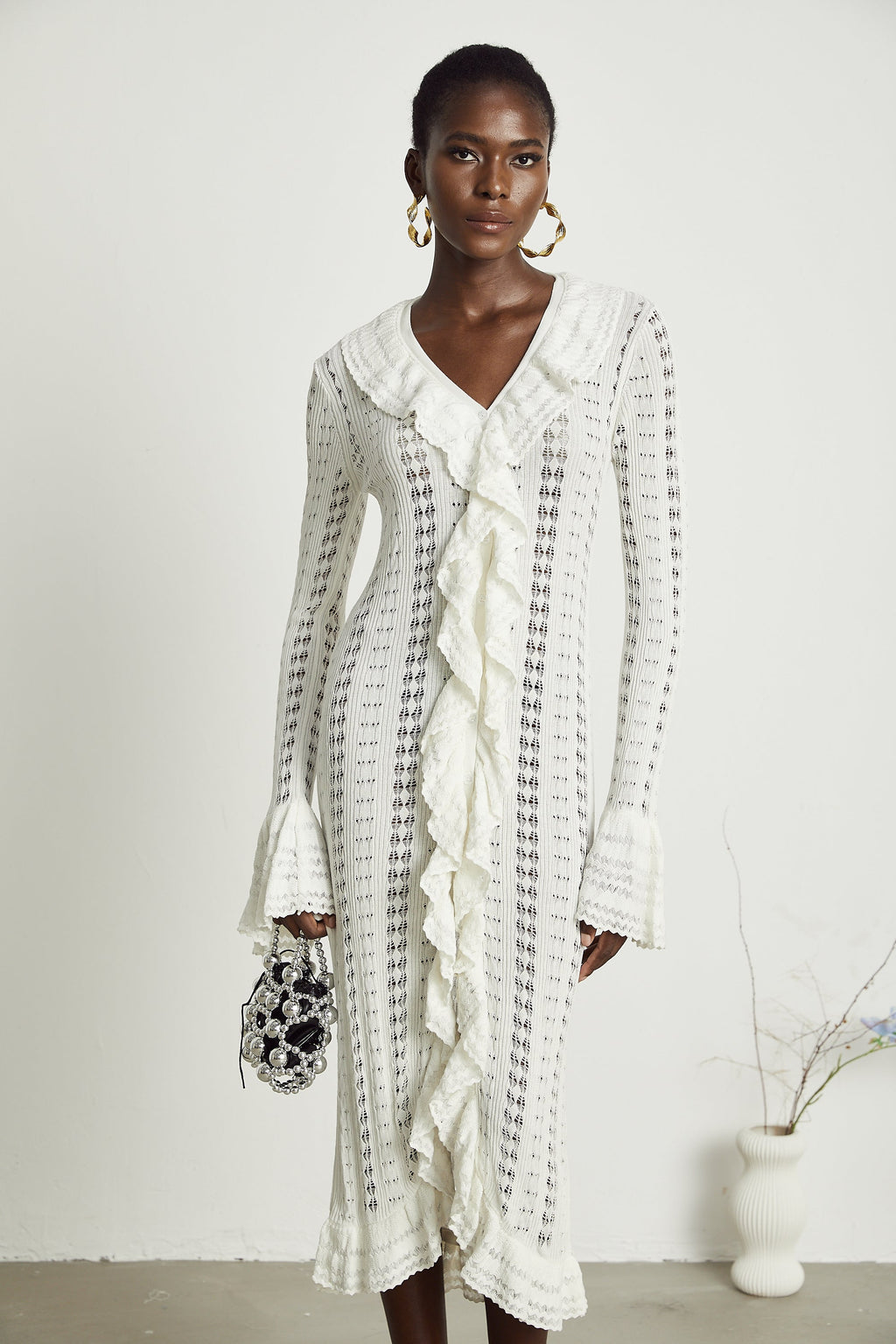 Alyssa midi elbise