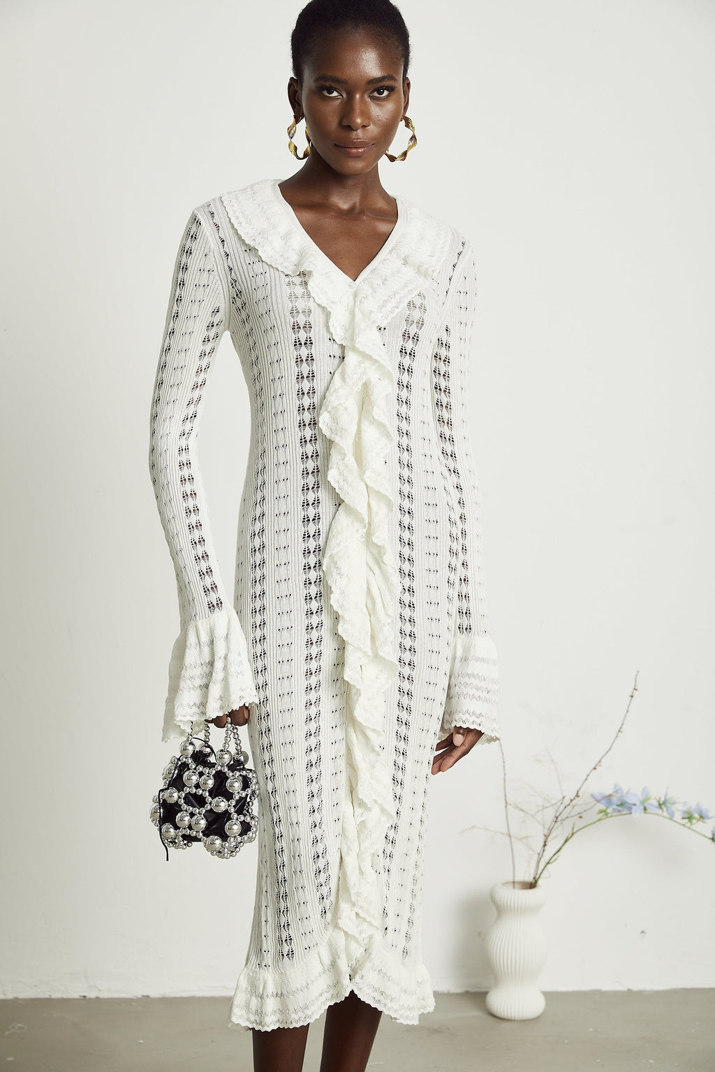 Alyssa midi elbise