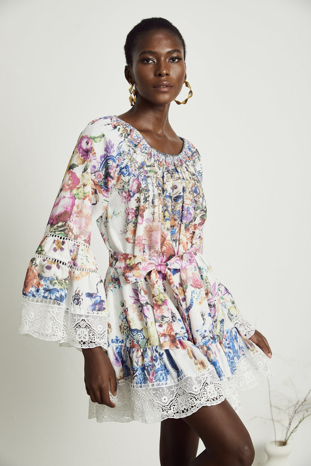 Bérénice mini elbise