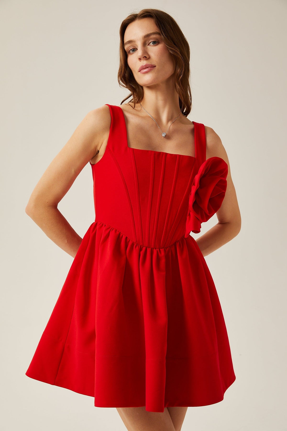 Cassandra mini elbise