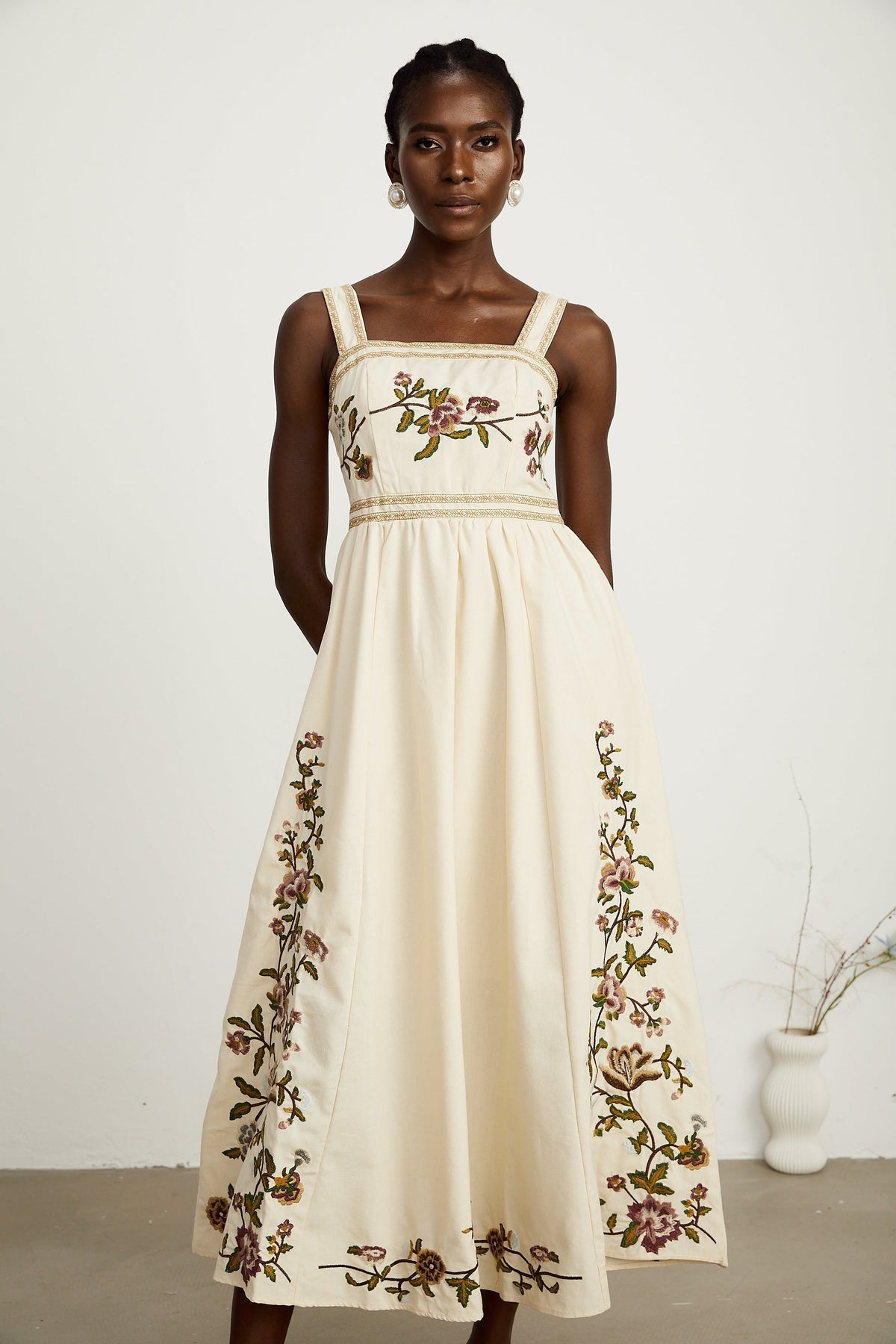 Kimberley midi elbise