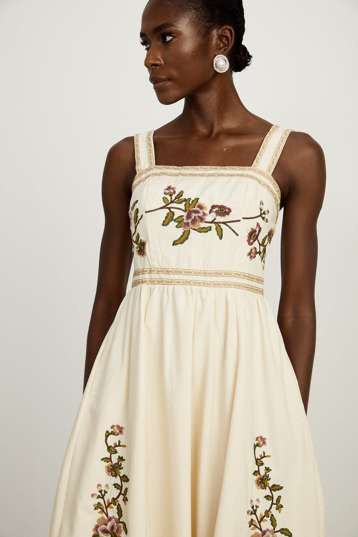 Kimberley midi elbise