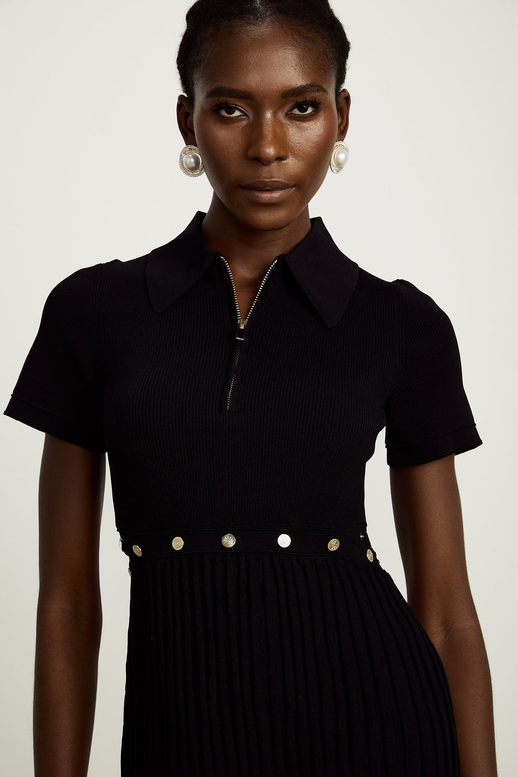 Coline pile mini elbise