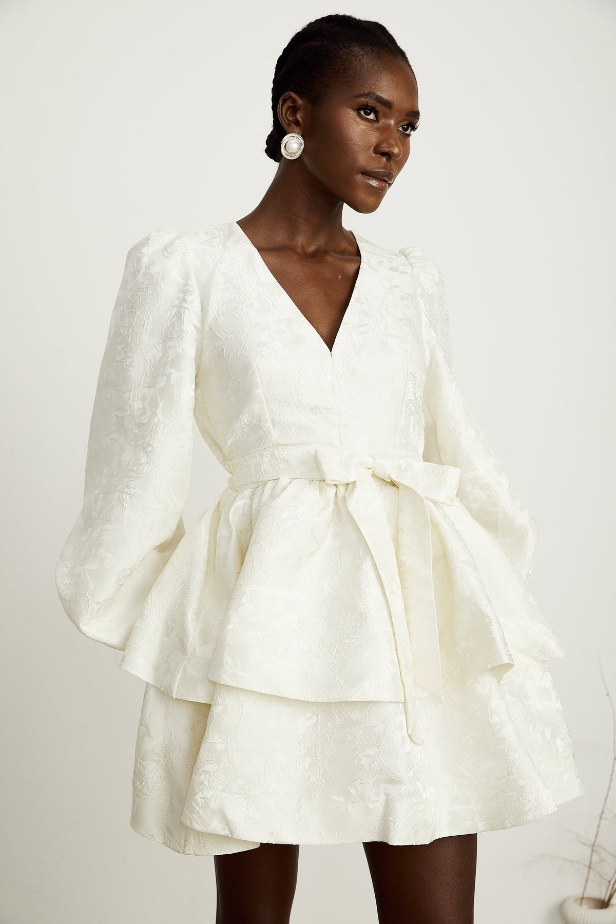 Colette katman mini elbise