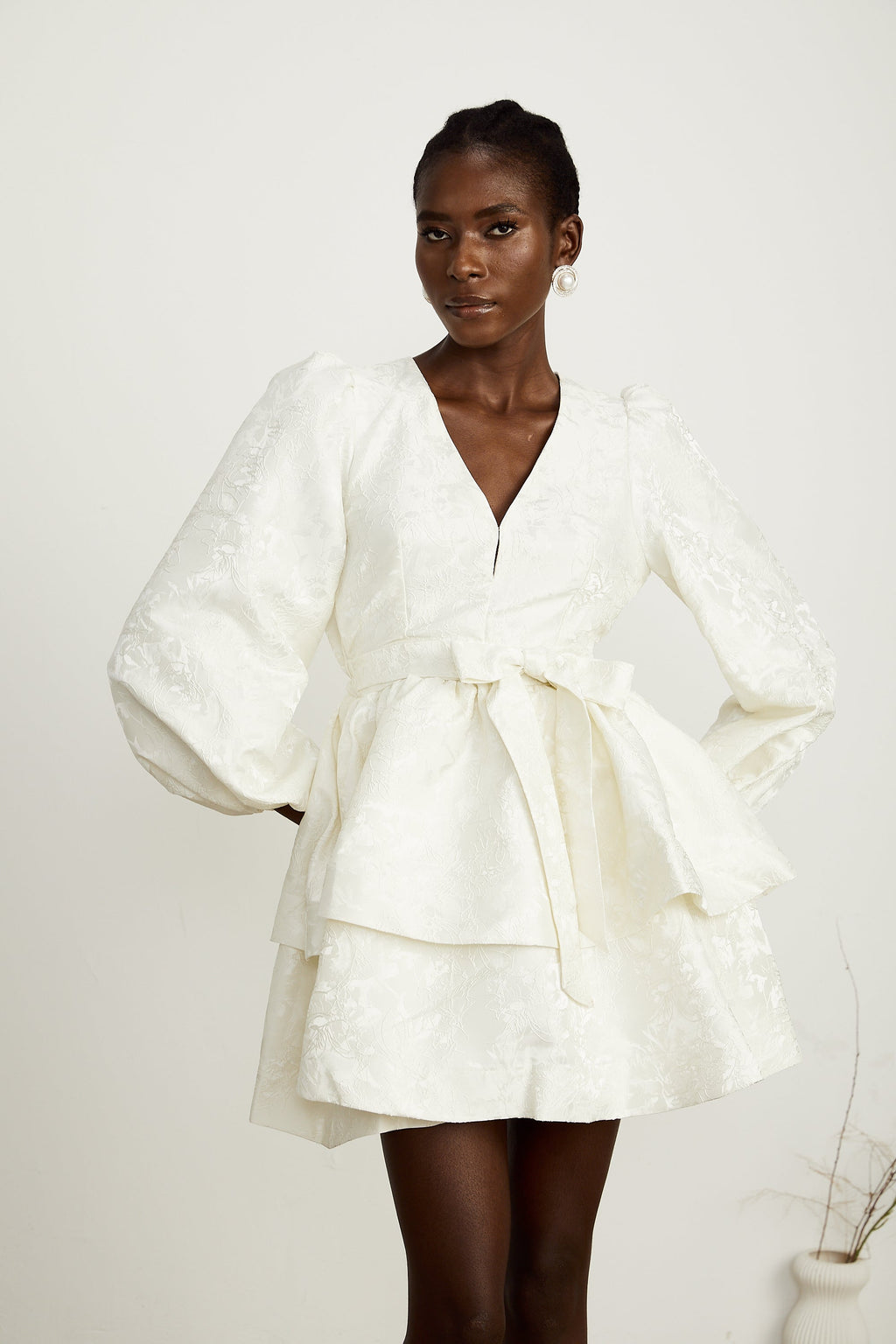 Colette katman mini elbise