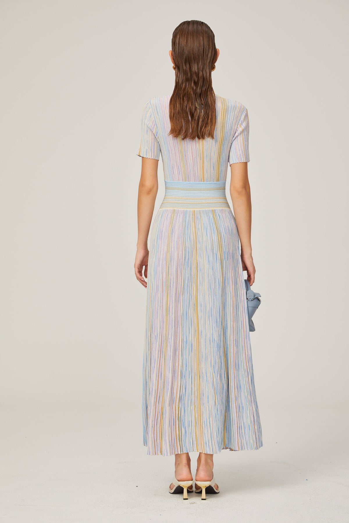 Diane midi elbise