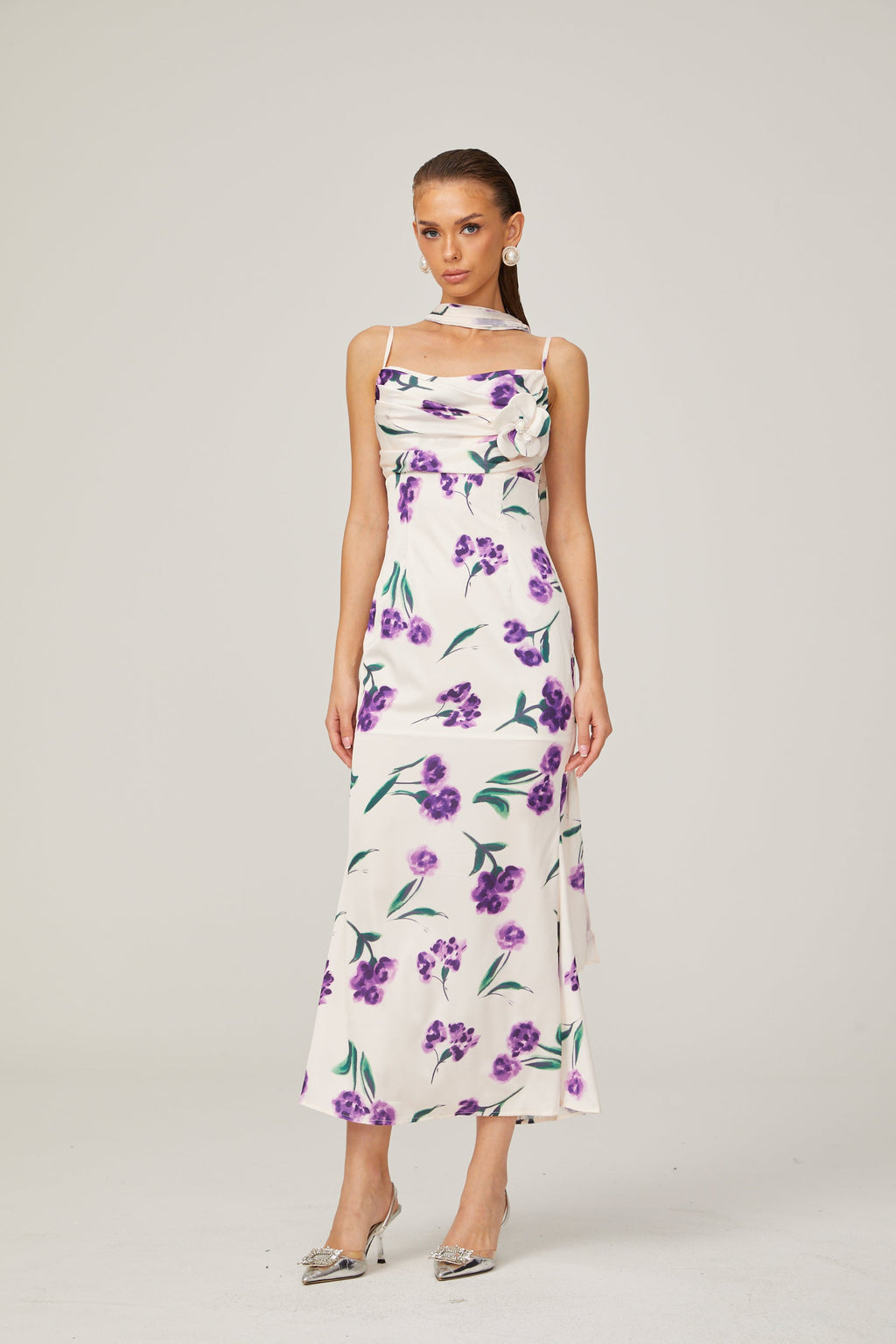 Gitta midi elbise