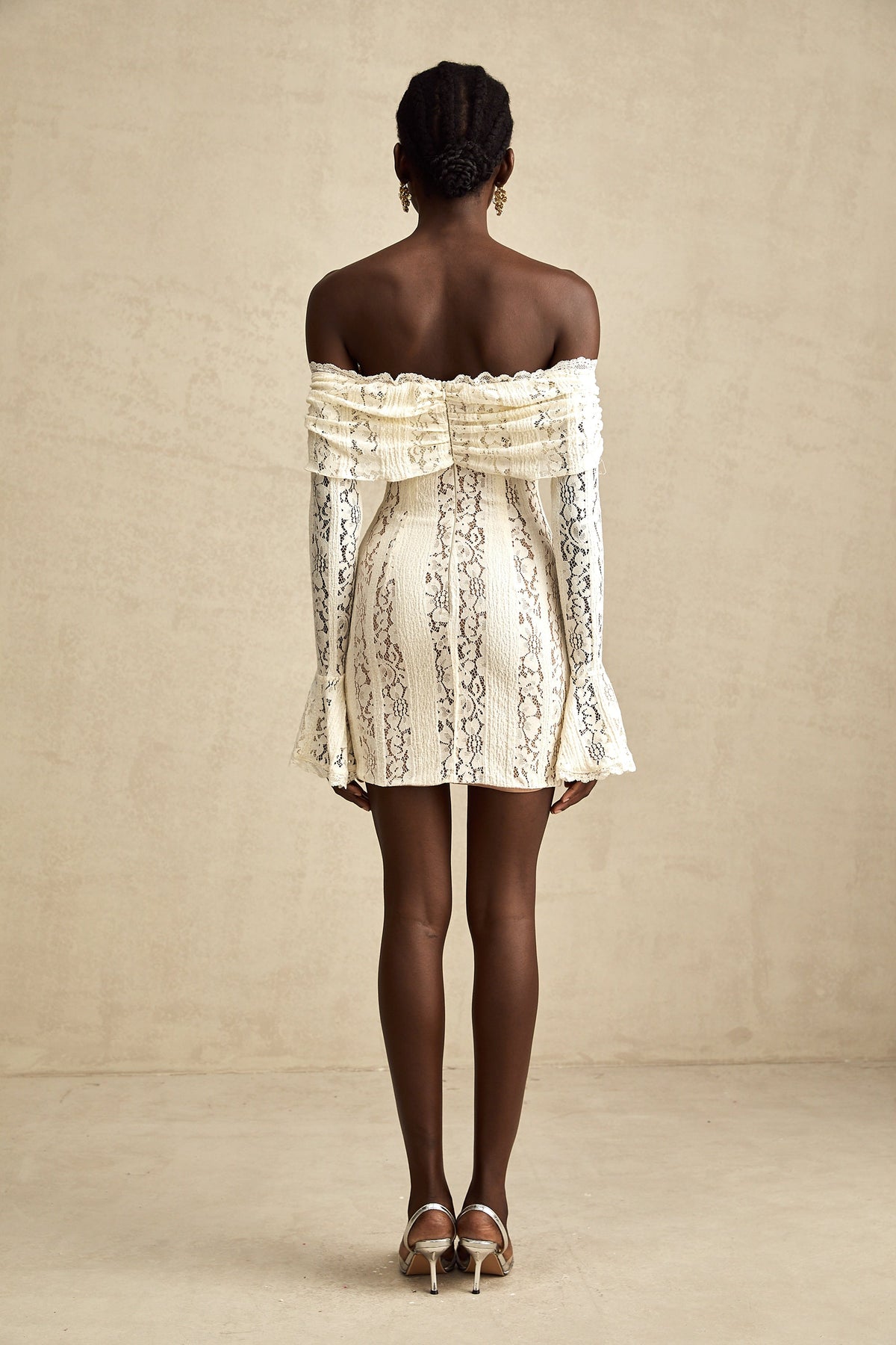 Émeline kloş mini elbise
