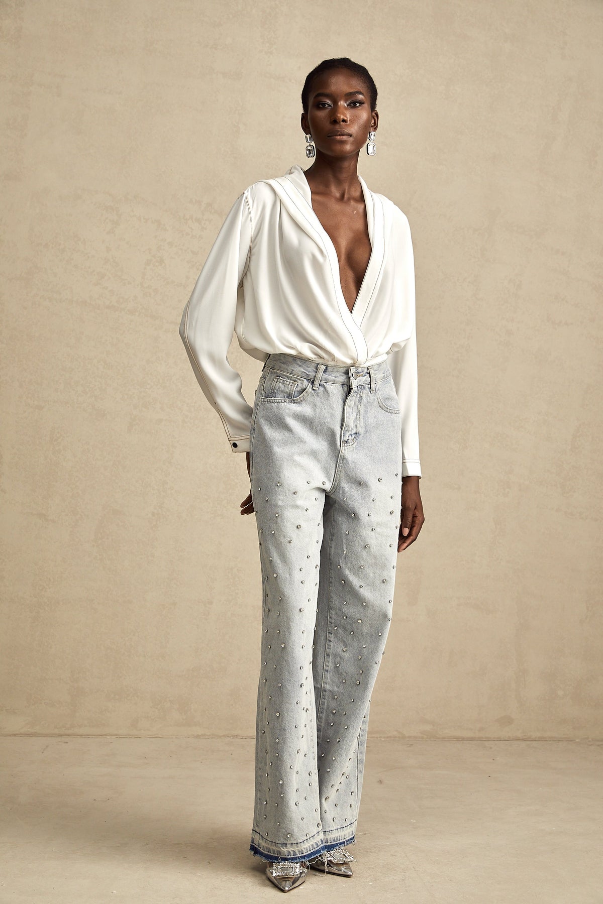 Esther midi elbise
