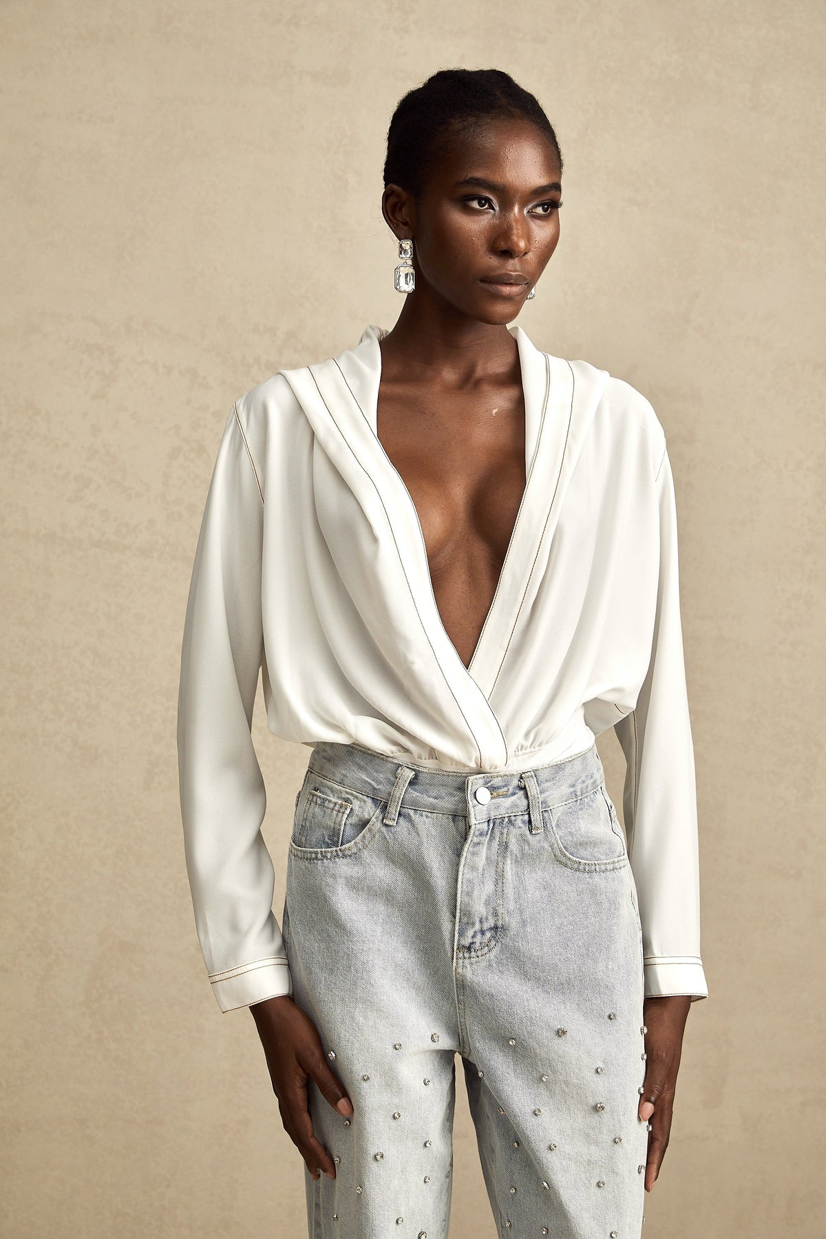 Esther midi elbise