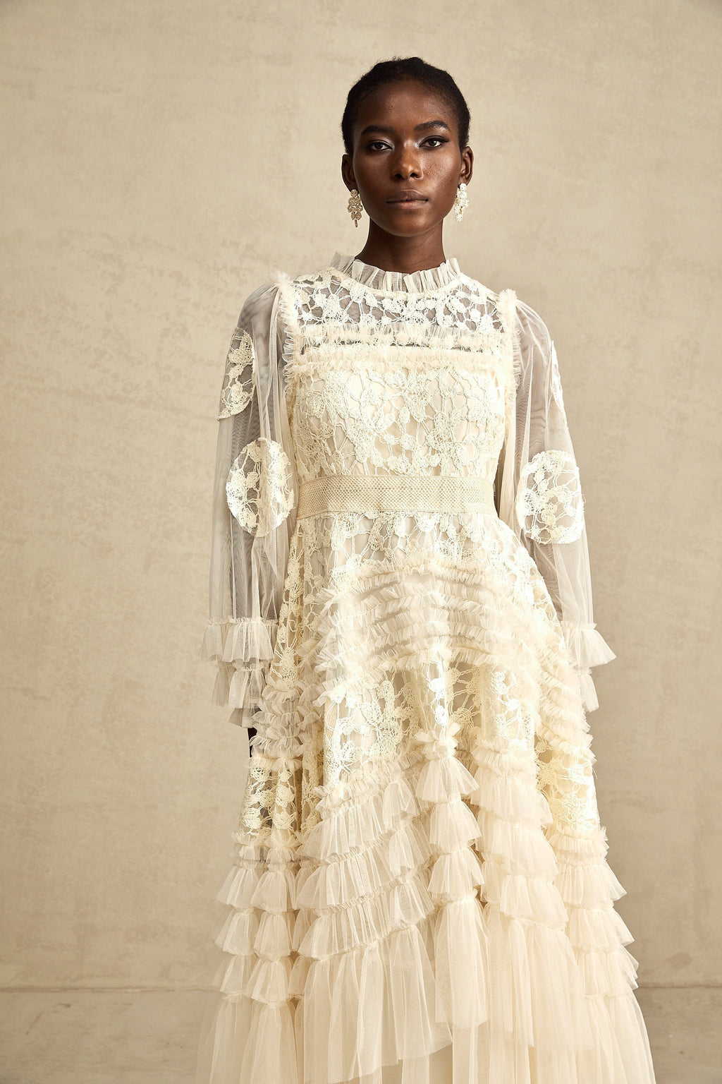 Capucine maksi elbise