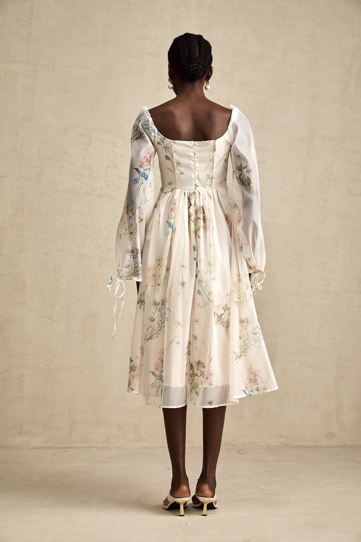 Anne midi elbise