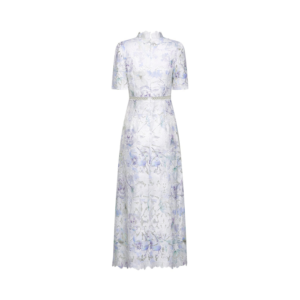 Blanche midi elbise