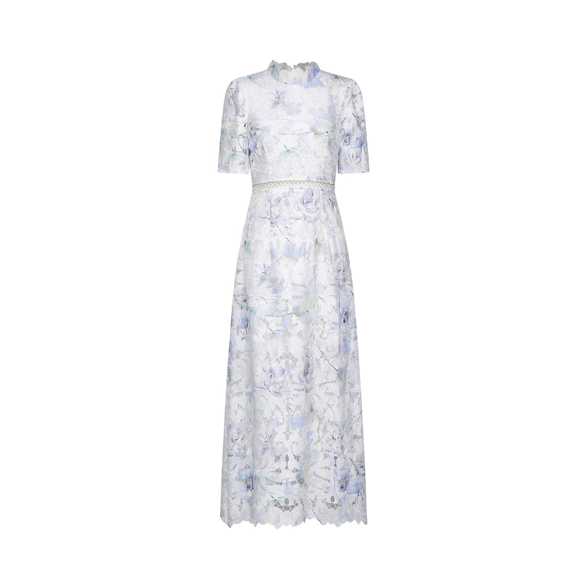 Blanche midi elbise