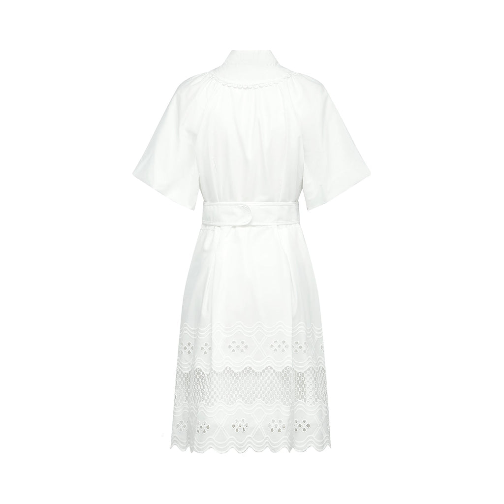 Raphaëlle dantelli mini elbise