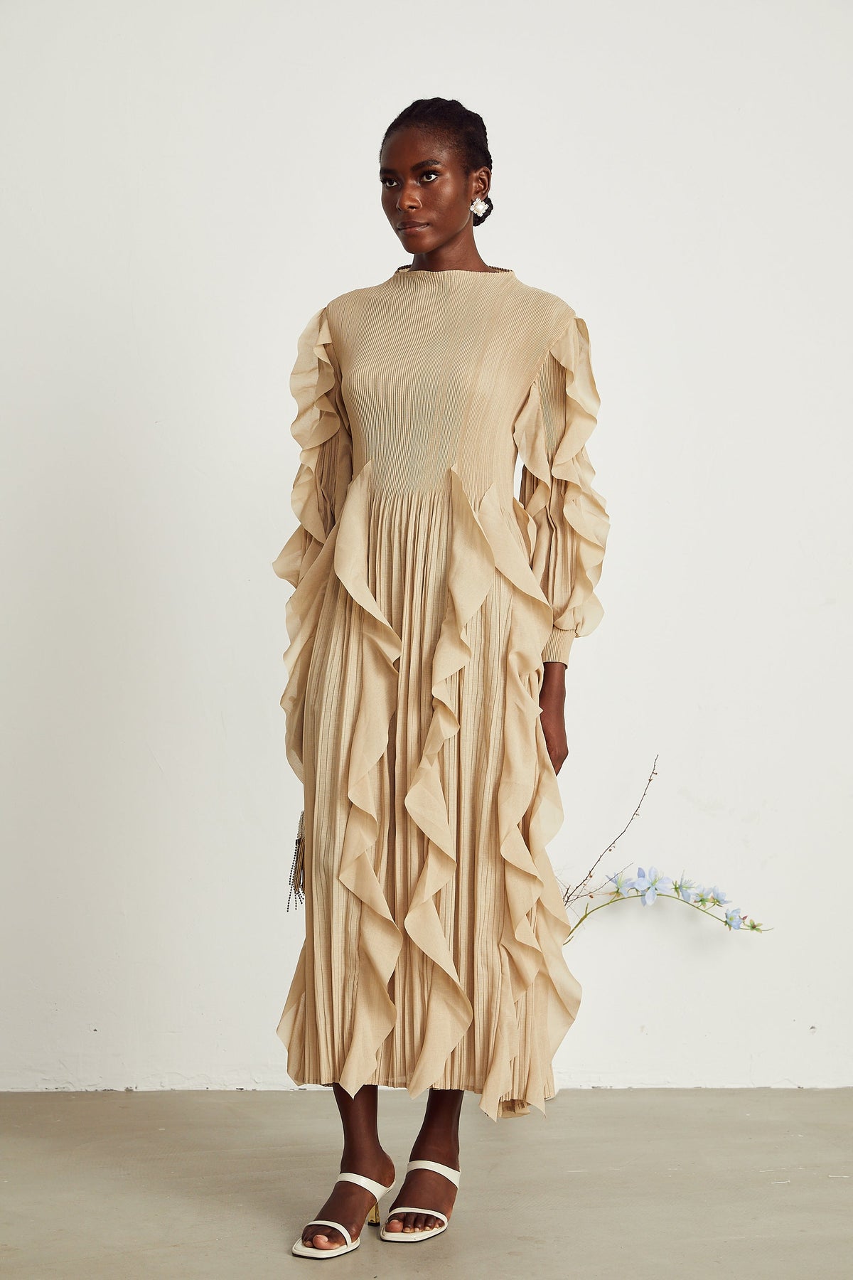 Colette maksi elbise