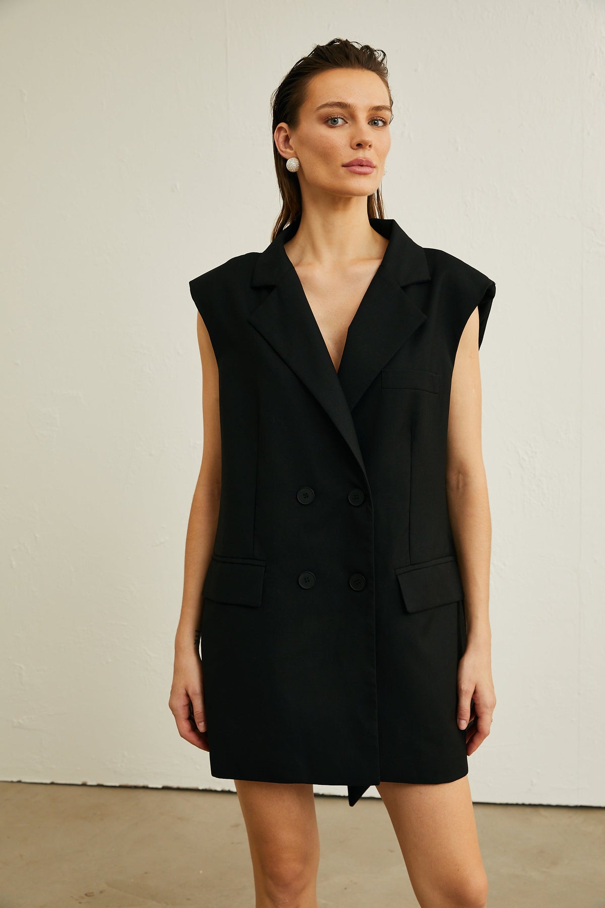 Irina blazer mini elbise