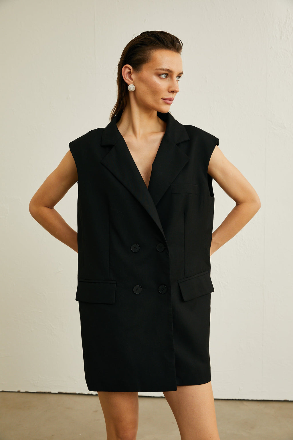 Irina blazer mini elbise