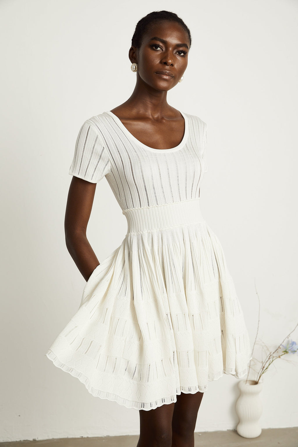 Calixte mini elbise