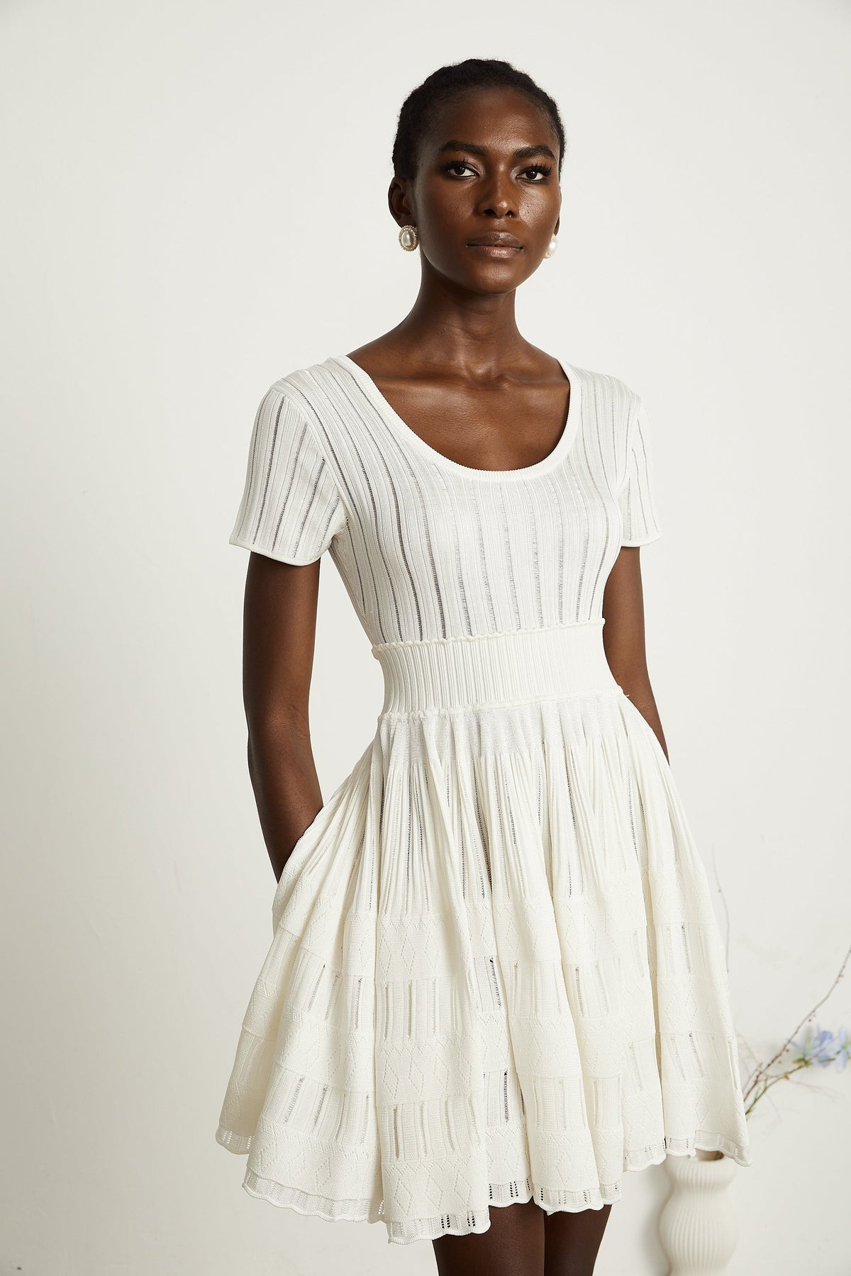 Calixte mini elbise