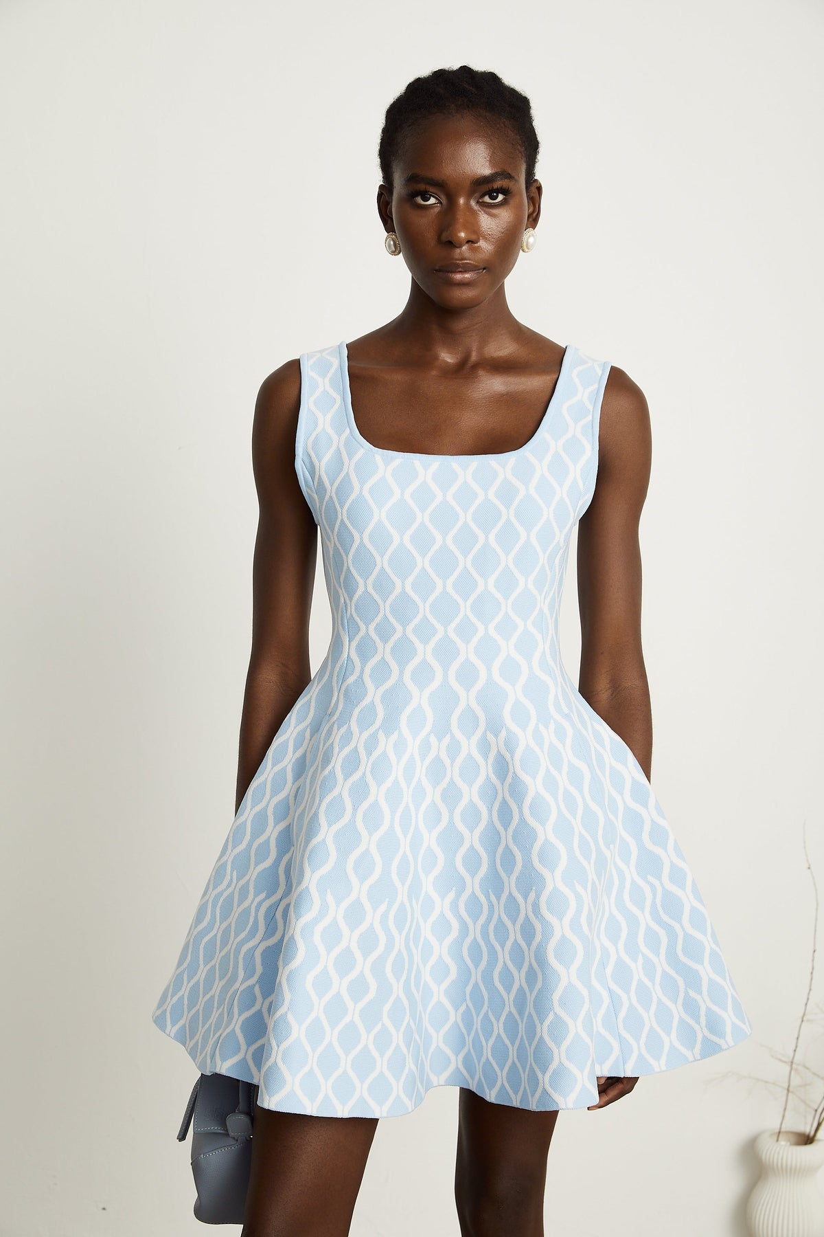 Hélène desen mini elbise