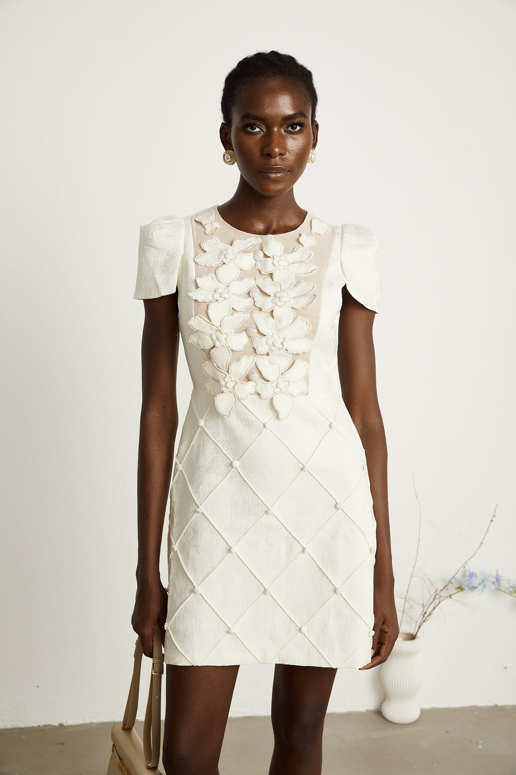 Coralie mini elbise