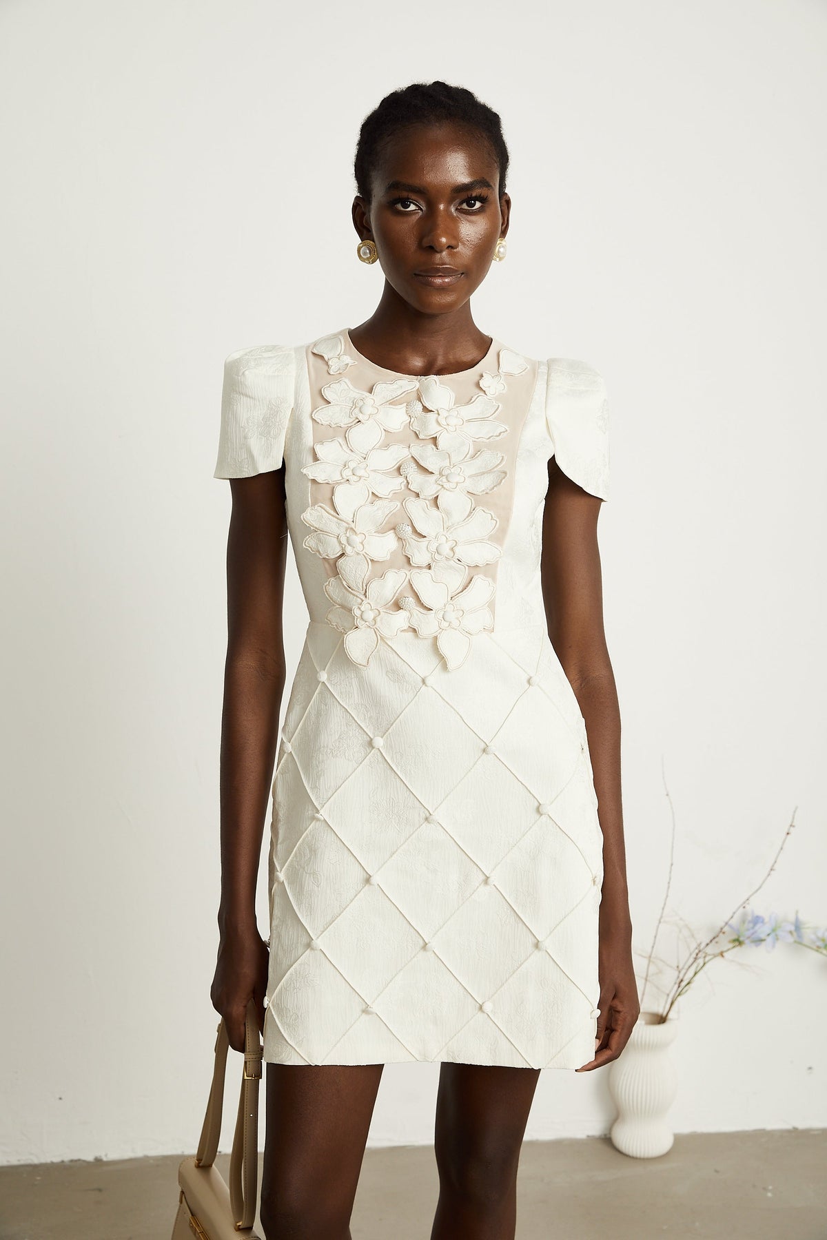Coralie mini elbise