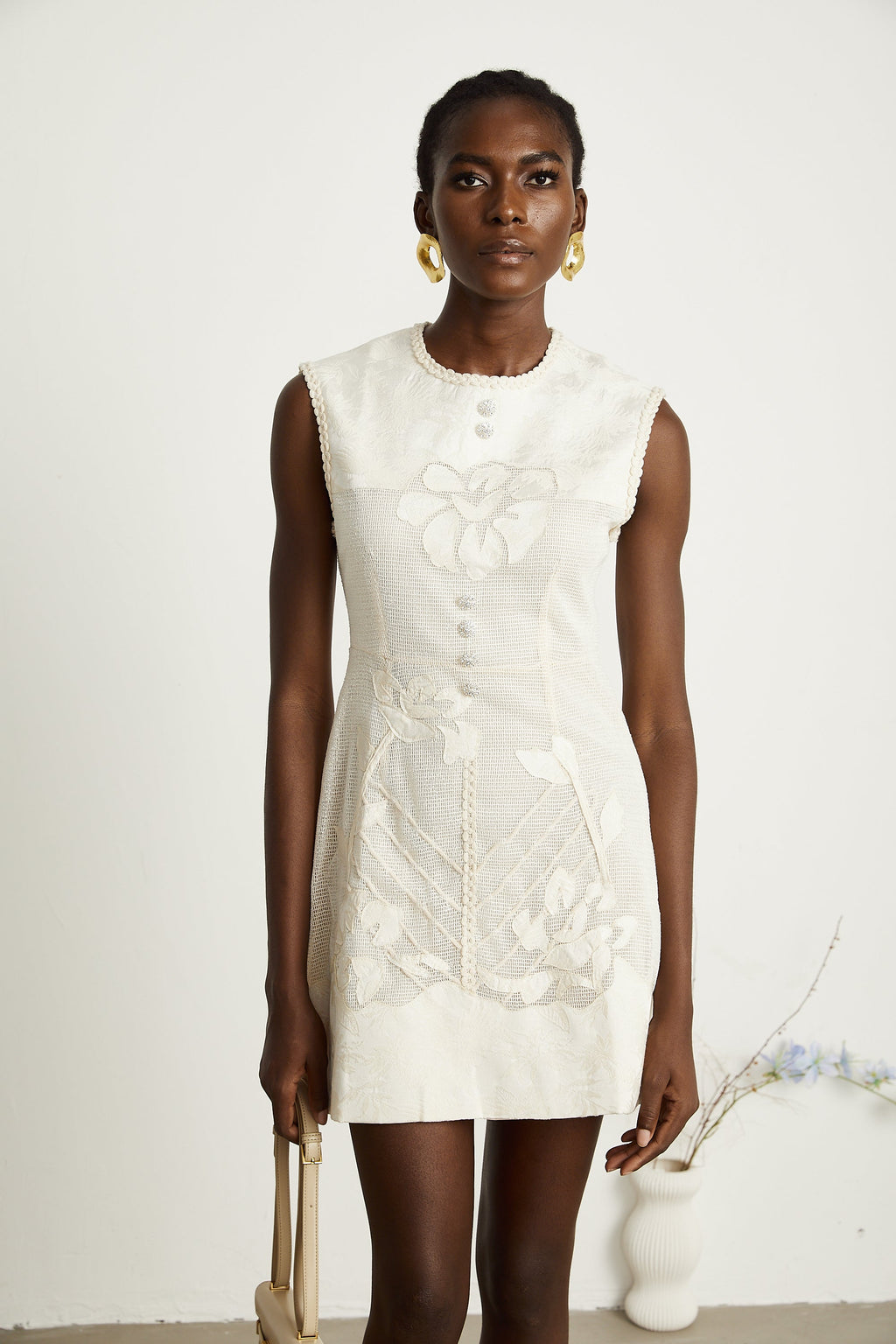 Capucine mini elbise