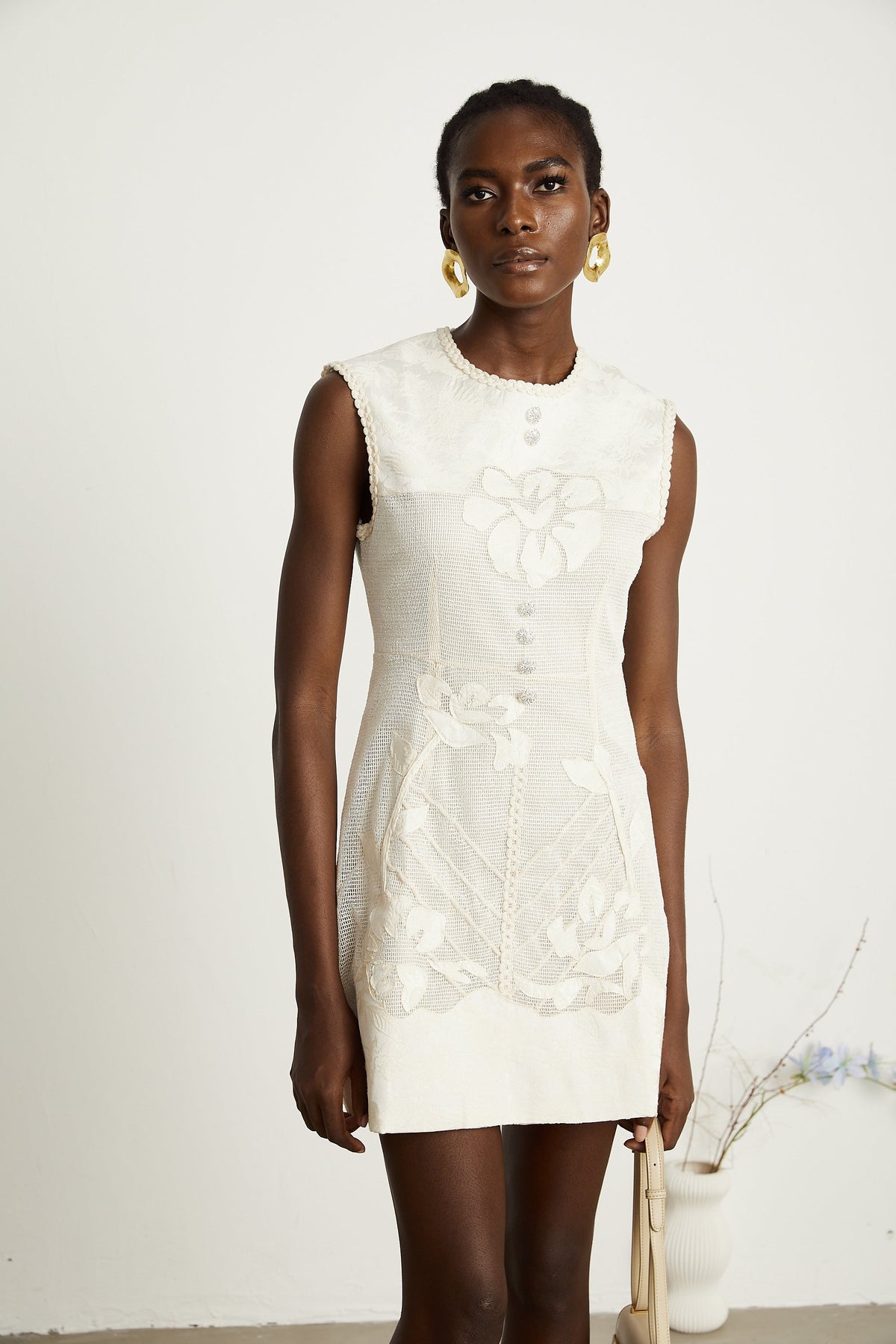 Capucine mini elbise