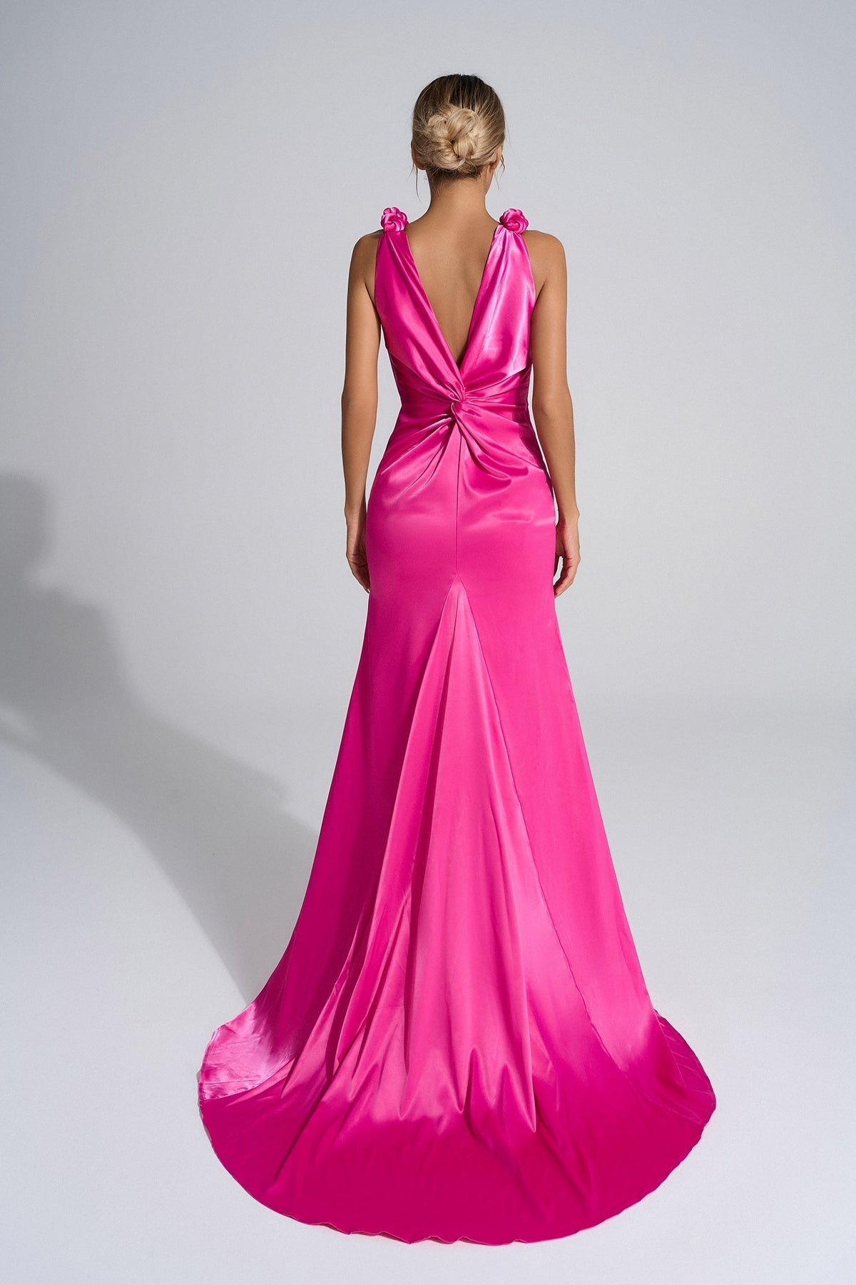 Pembe Pembe Maxi Elbise