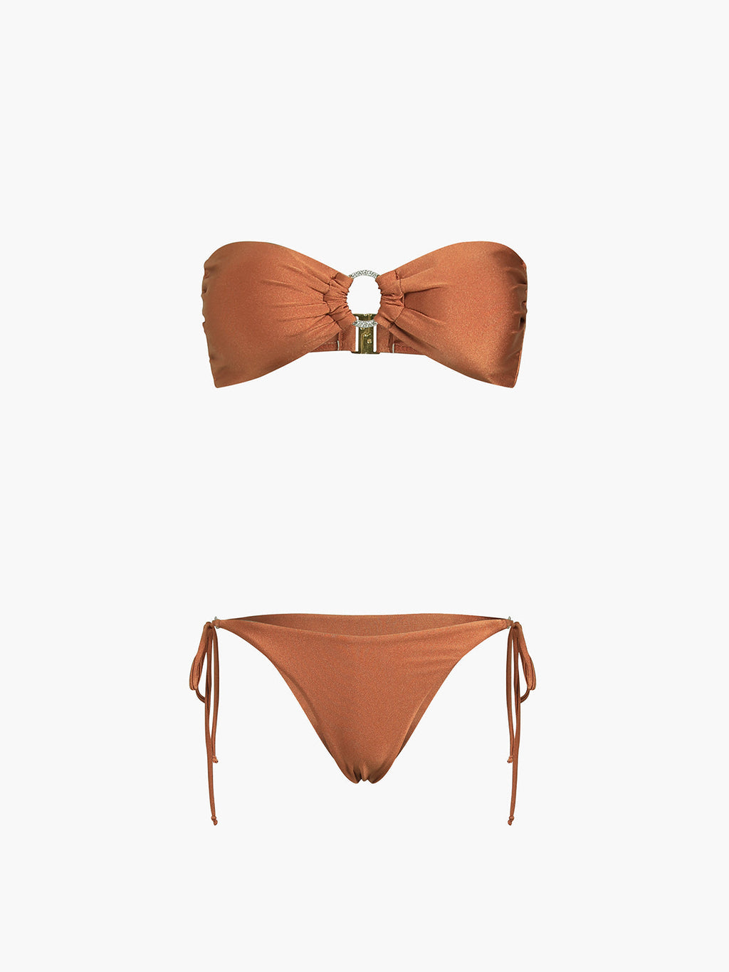 Kakao Çekirdekleri İki Parçalı Bikini Mayo